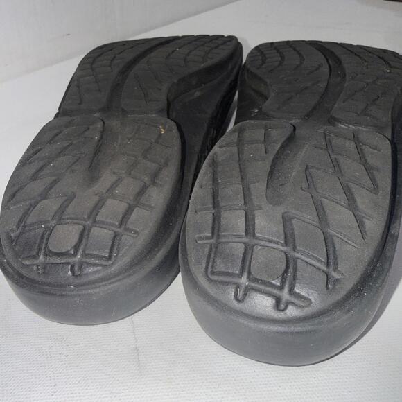 OOFOS Ooriginal Recovery Sandal Thong Flip Flops Multicolor Shoe Womens 11 EU 42 - Picture 4 of 6